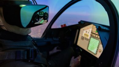 Virtual aircraft training