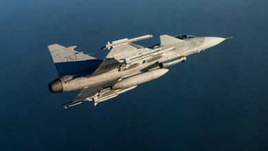 JAS 39 Gripen fighter jet