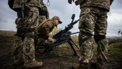 Ukrainian soldiers