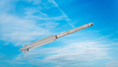 IRIS-T air-to-air missile.