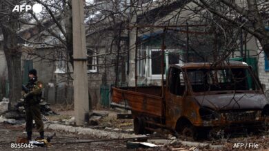 Russian soldier in Donetsk