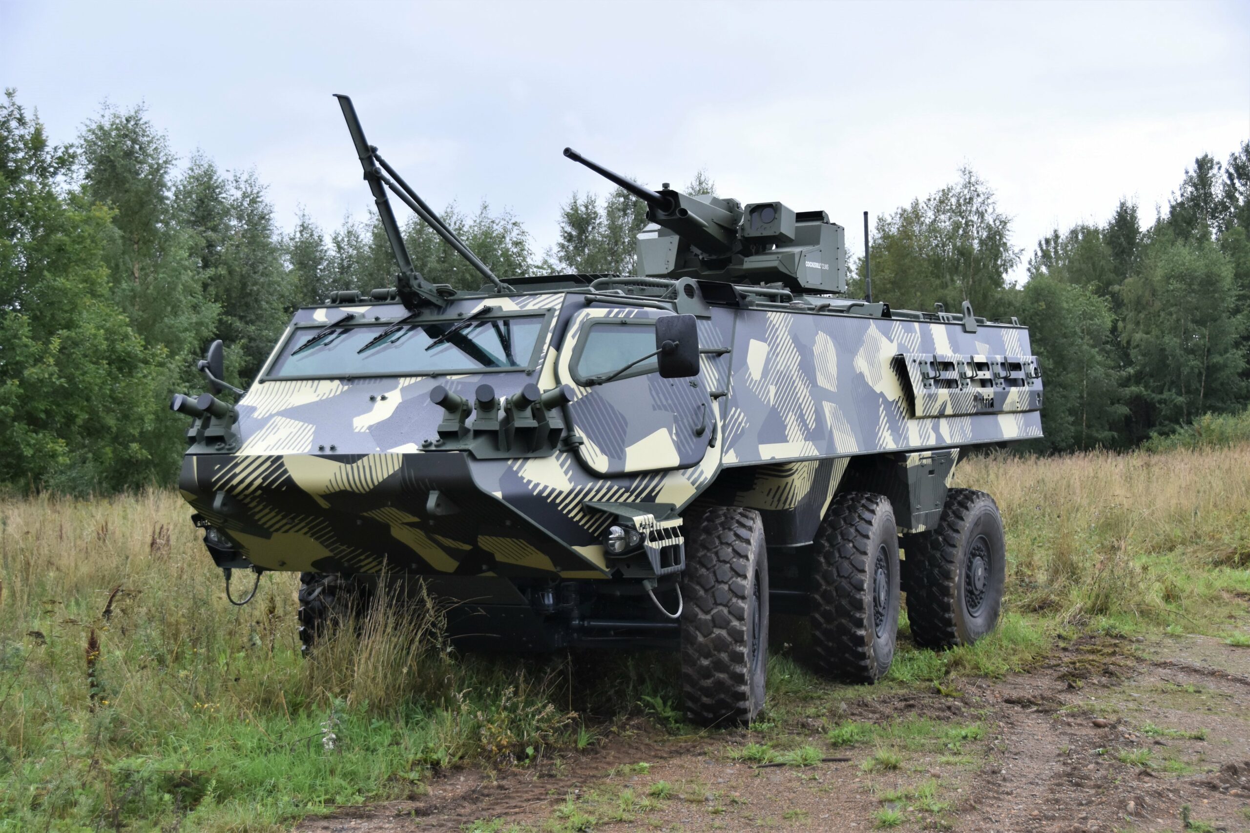 Patria 6x6 armored personnel carrier