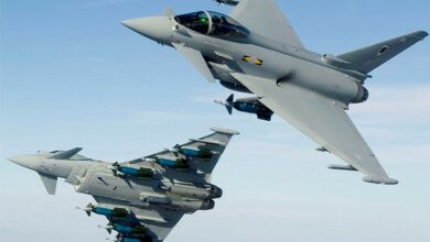 Typhoon aircraft
