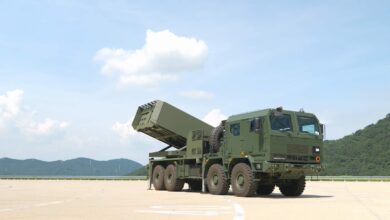 Polish K239 Chunmoo multiple launch rocket system (Homar-K)