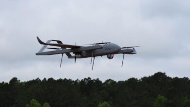 Aerosonde drone