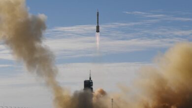 Chinese military rocket