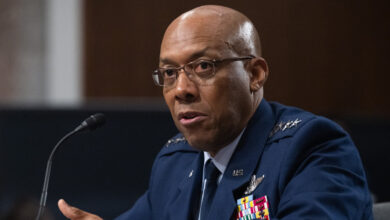 US Air Force General Charles Brown