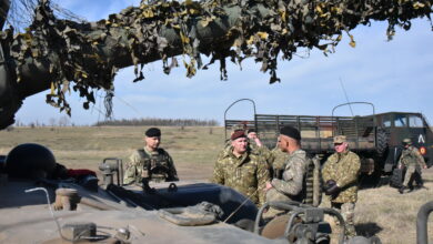 Chief of the Defense Staff visits the Smârdan training ground