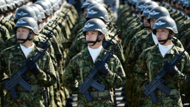 Japanese soldiers