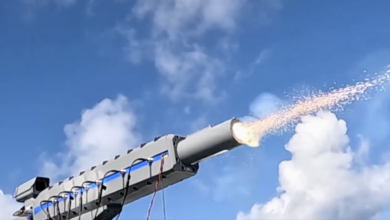Ship-board firing test of Japan's railgun