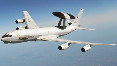 NATO AWACS plane