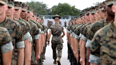 US military recruits