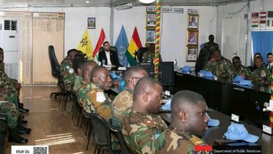 Ghanaian soldiers
