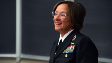 US Navy Admiral Lisa Franchetti
