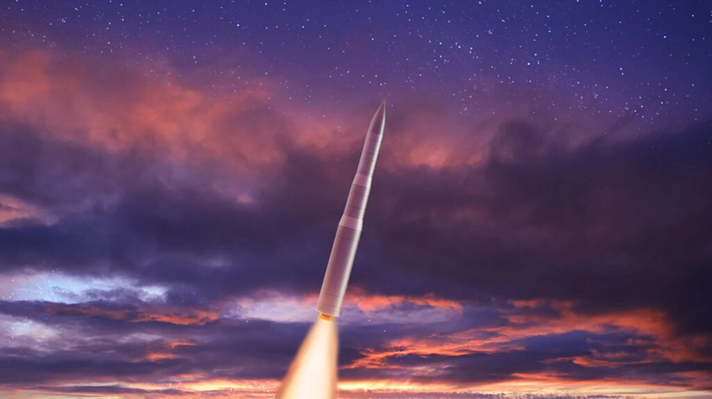 Artist's illustration of the Sentinel. Photo: L3Harris/Northrop Grumman