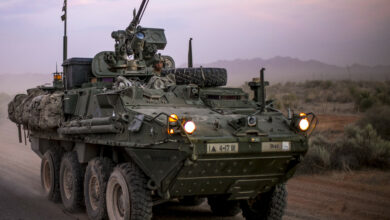 Stryker combat vehicle