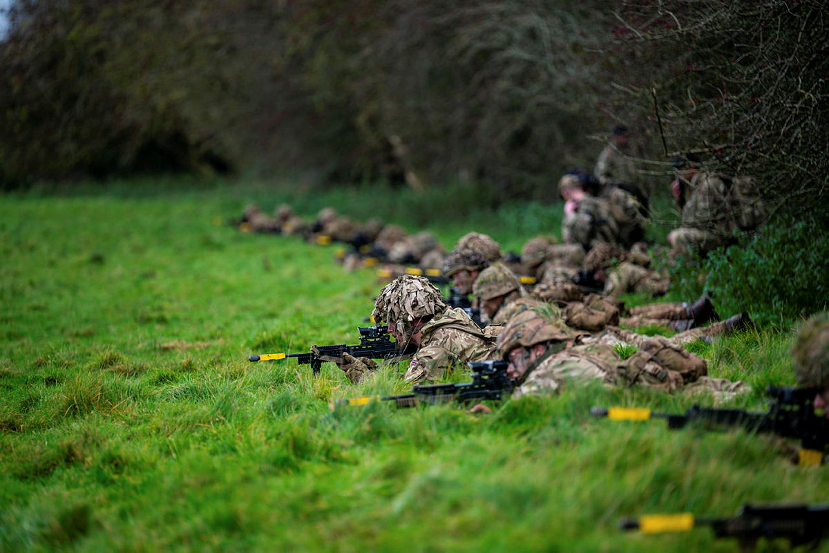 British soldiers