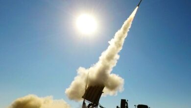 An Iron Dome launcher fires a Tamir missile to protect the citizens and infrastructure of Israel. Raytheon Missiles & Defense and RAFAEL have signed a joint venture to establish an Iron Dome Weapon System production facility in the United States. (Photo: RAFAEL)
