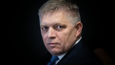 Slovakia's Prime Minister Robert Fico