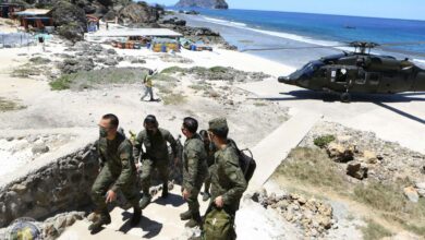 Philippine troops