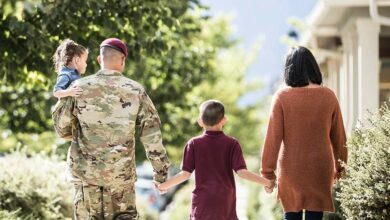 US military family