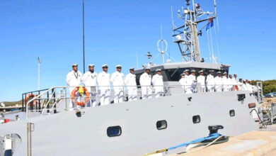 Fiji's RFNS Puamau Guardian-class patrol boat