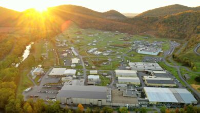 Allegany Ballistics Laboratory facility in West Virginia.