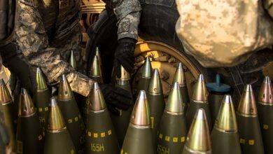 155-millimeter shells