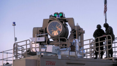 high-energy laser