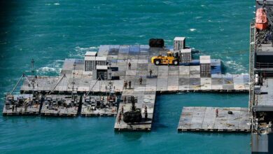 temporary port
