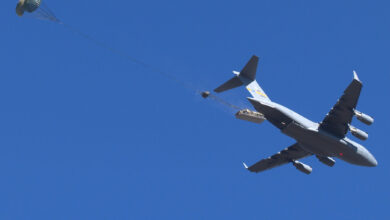 Family of Medium Tactical Vehicles A2 Low-Velocity Airdrop (FMTV LVAD) demo in North Carolina