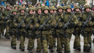 Estonian soldiers