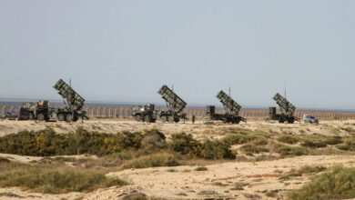 Patriot launchers