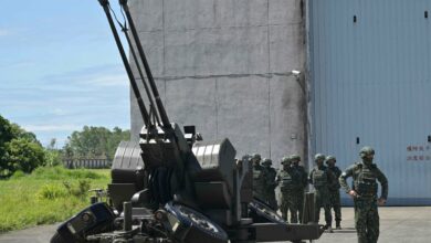 Taiwanese soldiers