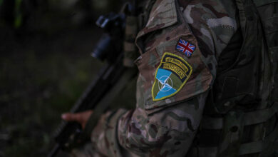British troops during Exercise Dragon Charge