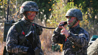 South Korean soldiers