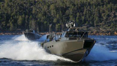 Sweden's combat boat