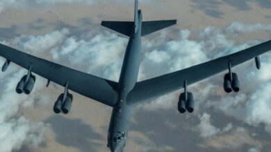 B-52H strategic bomber aircraft