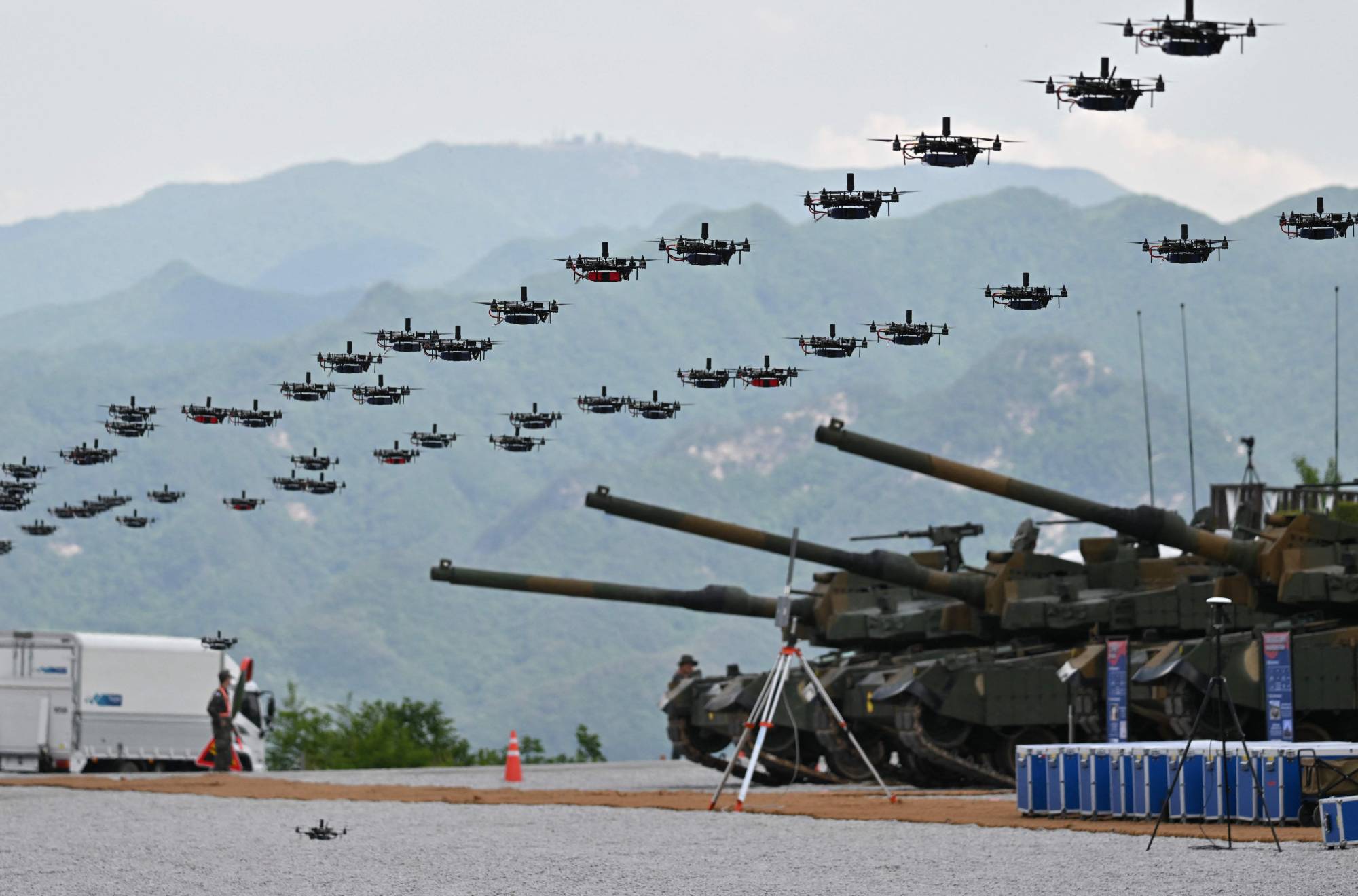 South Korea drones