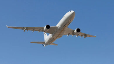 A330 Multi-Role Tanker Transport (MRTT) aircraft
