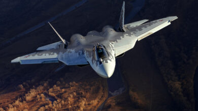 Russia's Sukhoi Su-57 supersonic aircraft. Photo: Rosoboronexport
