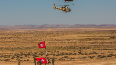 Members of the Tunisian Armed Forces during African Lion 2024.