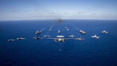 US naval fleet