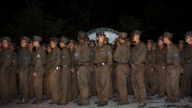 North Korean soldiers
