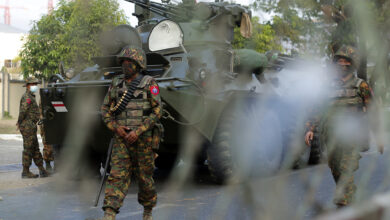 Myanmar soldiers