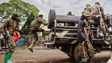FARDC soldiers patrol near Goma after an attack by M23 rebels. (Photo: AFP)