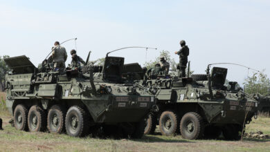 U.S. Army infantrymen with the 4th Battalion, 23rd Infantry Regiment, 2nd Stryker Brigade Combat Team, 7th Infantry Division, trains members of the 112th Infantry Regiment, Royal Thai Army, on the M1129 Stryker Mortar system as part of Cobra Gold 2022 in the Lopburi Province of the Kingdom of Thailand, Feb. 26, 2022. CG 22 is the 41st iteration of the international training exercise that supports readiness and emphasizes coordination on civic action, humanitarian assistance, and disaster relief. From Feb. 22 through March 4, 2022, this annual event taking place at various locations throughout the Kingdom of Thailand increases the capability, capacity, and interoperability of partnered nations while simultaneously reinforcing our commitment to a free and open Indo-Pacific. (U.S. Army photo by Spc. Andrew Mendoza)