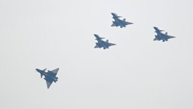 Chinese warplanes