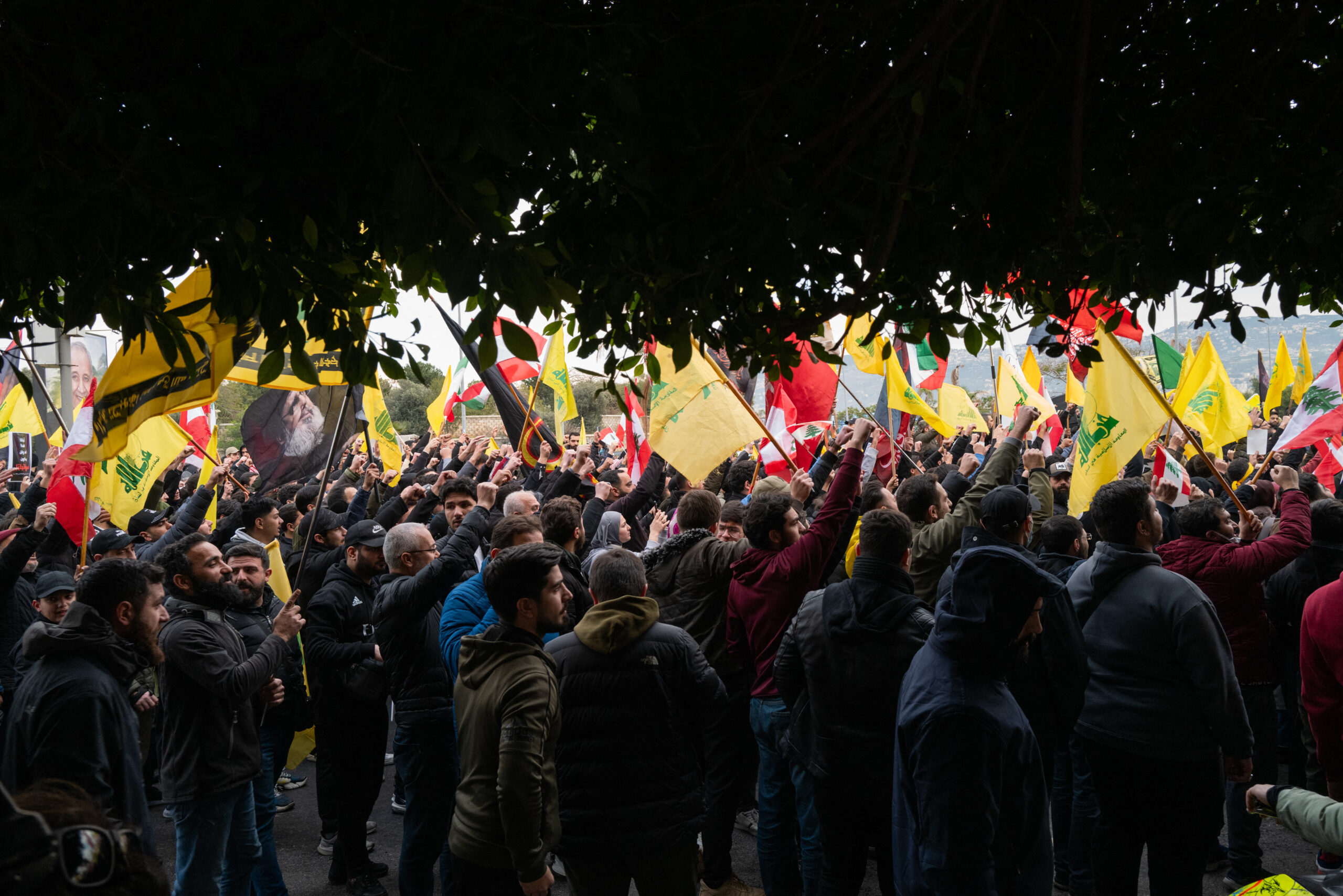 Hezbollah supporters
