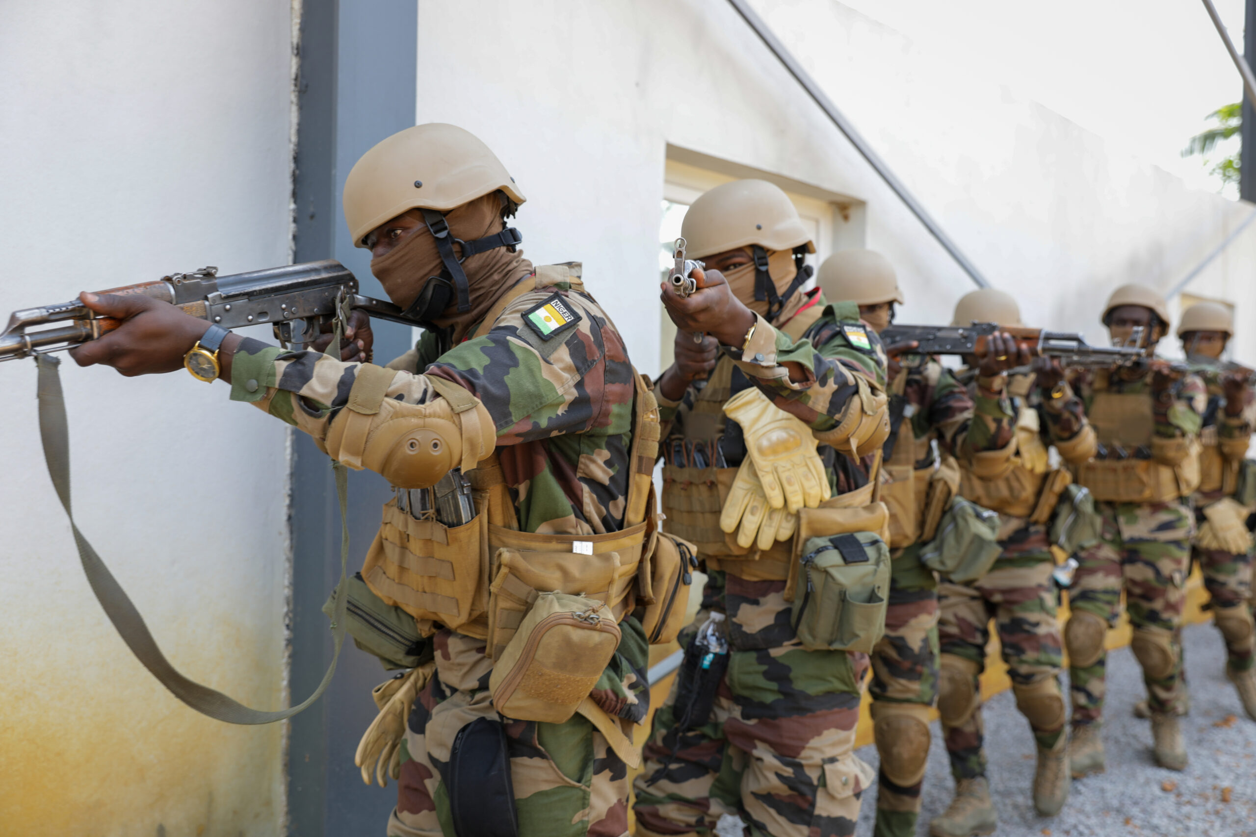 Nigerian Armed Forces Soldiers.